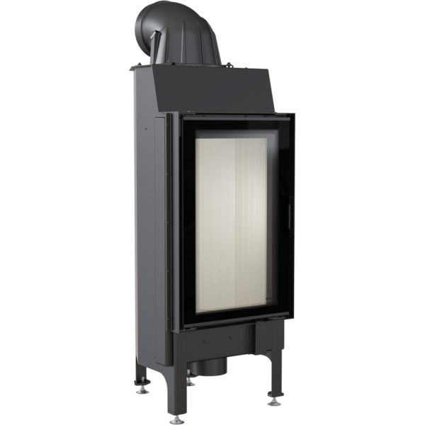 Zestaw kominek powietrzny stalowy KRATKI LUCY BLACK 12 kW Ø 200 z akcesoriami nadia 9 - Zestaw kominek powietrzny stalowy KRATKI LUCY BLACK 12 kW Ø 200 z akcesoriami